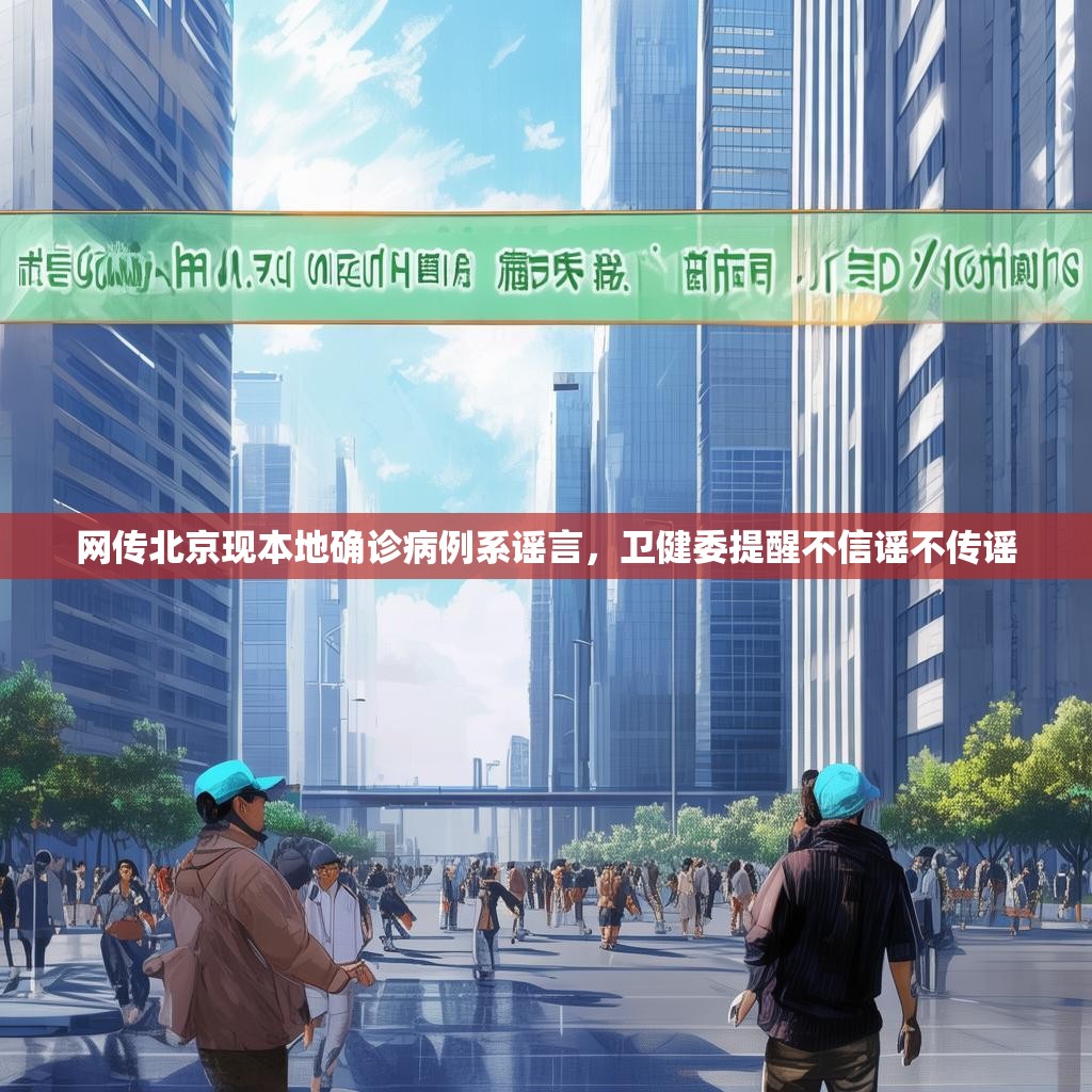 网传北京现本地确诊病例系谣言，卫健委提醒不信谣不传谣