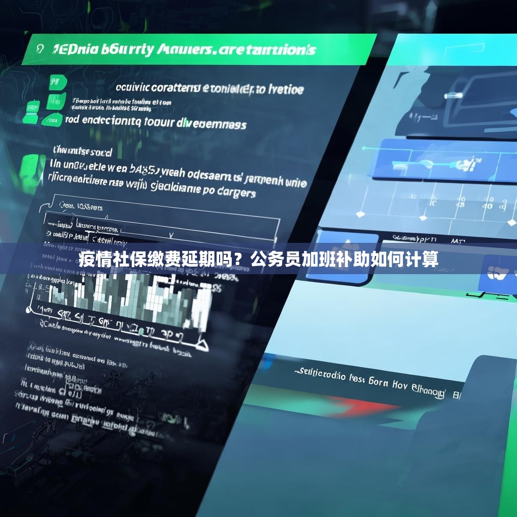 疫情社保缴费延期吗？公务员加班补助如何计算