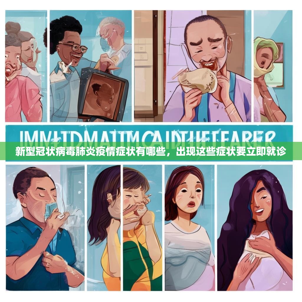 新型冠状病毒肺炎疫情症状有哪些，出现这些症状要立即就诊