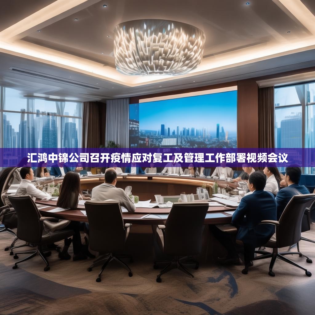 汇鸿中锦公司召开疫情应对复工及管理工作部署视频会议