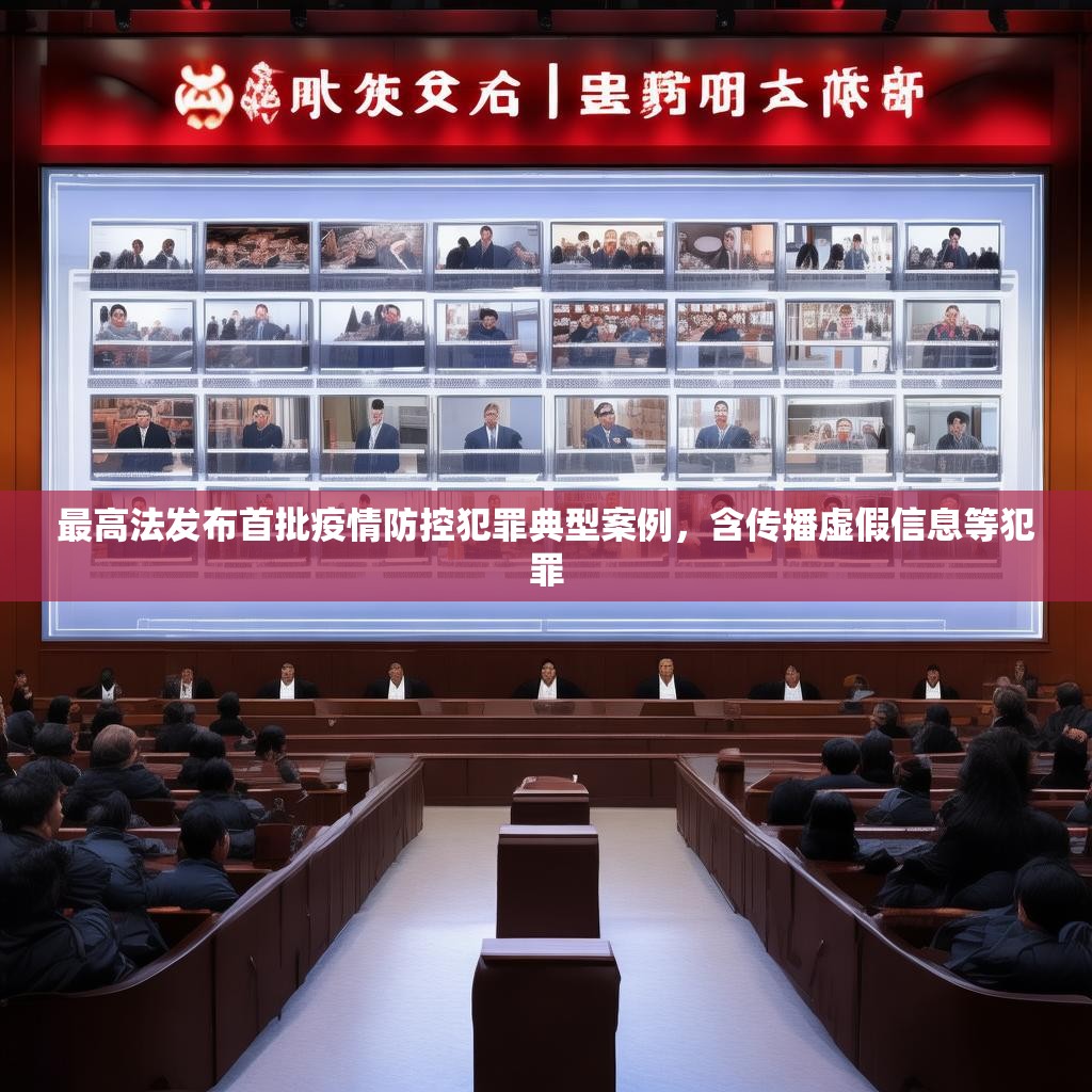 最高法发布首批疫情防控犯罪典型案例，含传播虚假信息等犯罪