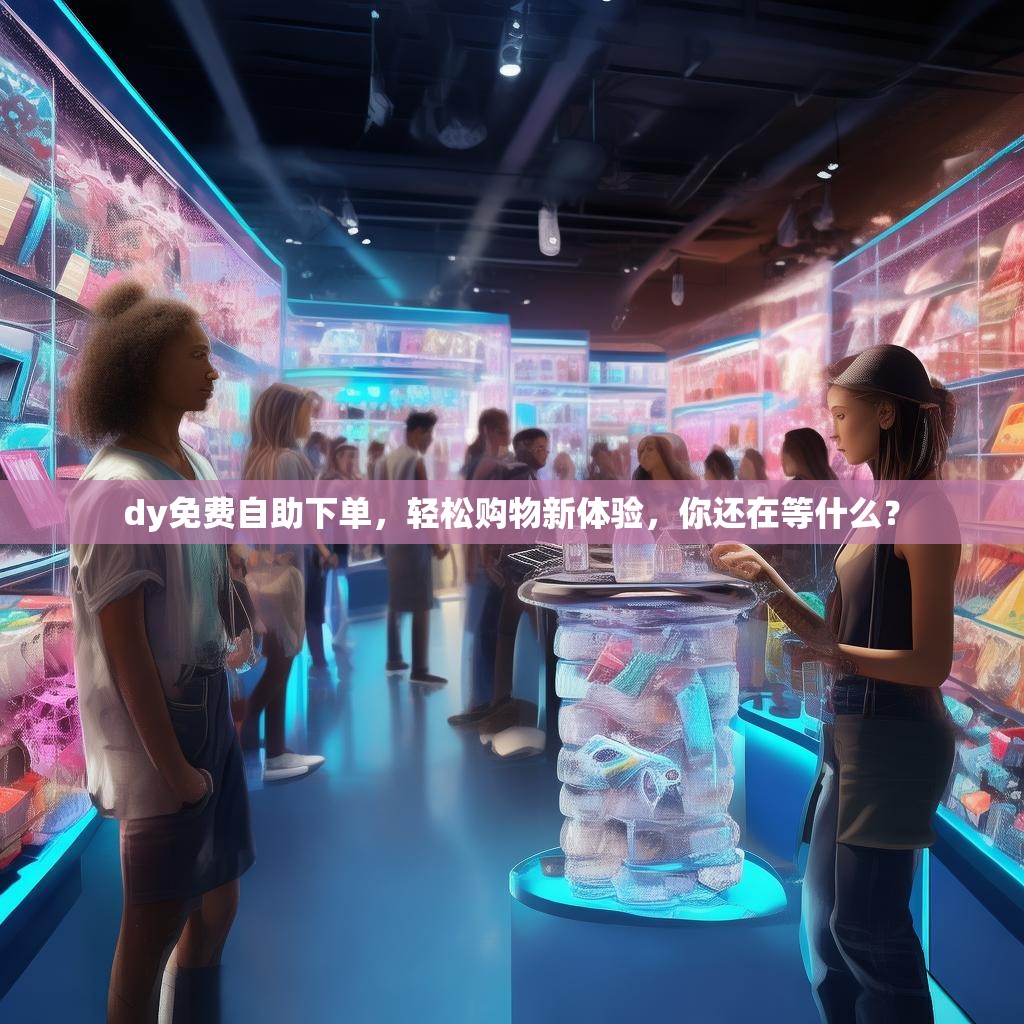 dy免费自助下单，轻松购物新体验，你还在等什么？