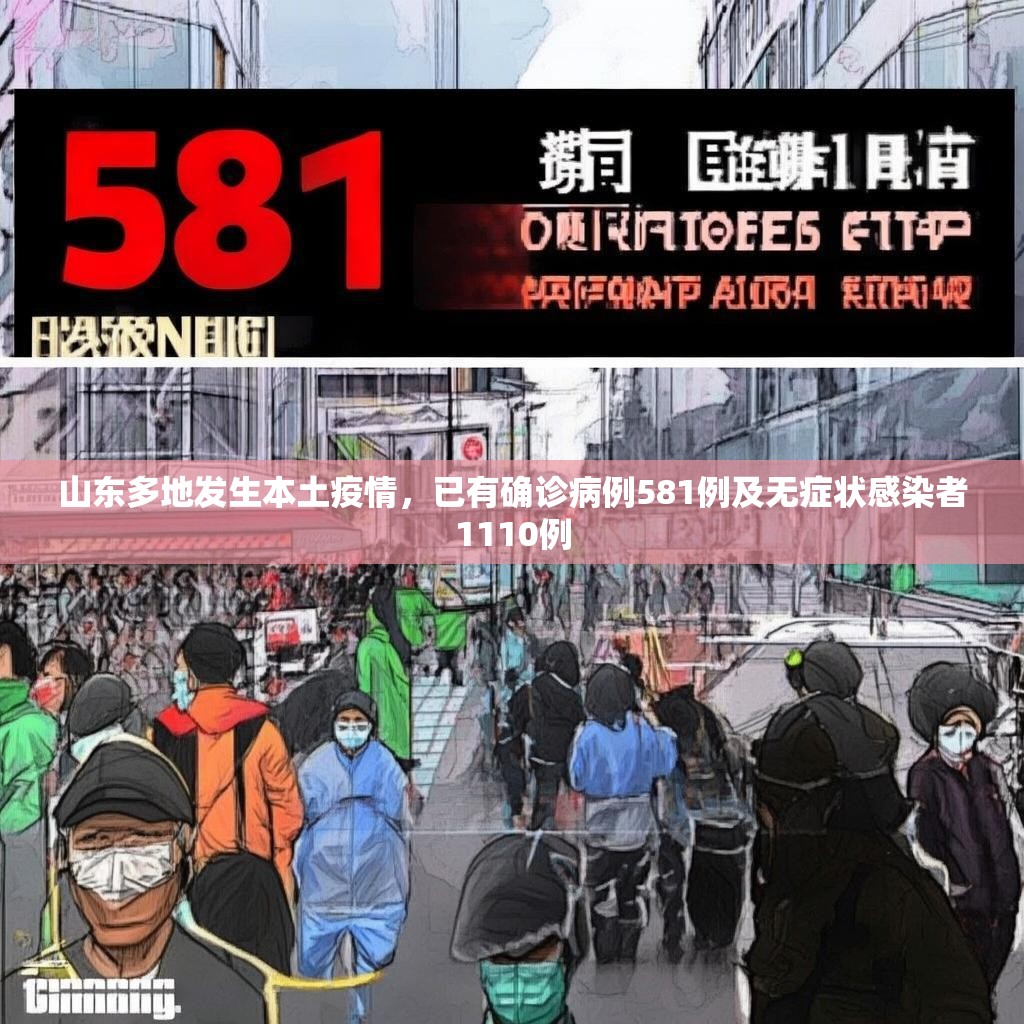 山东多地发生本土疫情，已有确诊病例581例及无症状感染者1110例