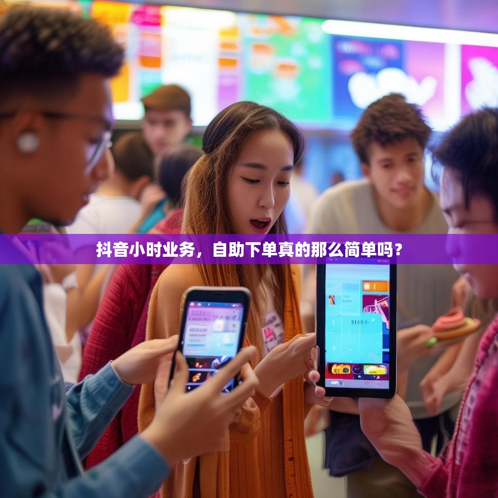 抖音小时业务，自助下单真的那么简单吗？