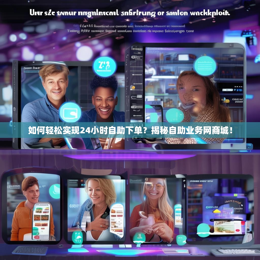 如何轻松实现24小时自助下单？揭秘自助业务网商城！