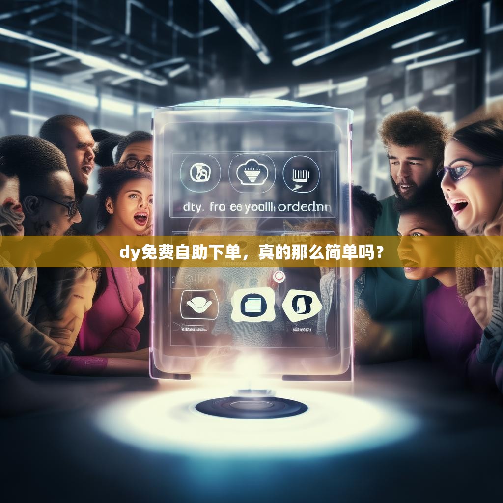 dy免费自助下单，真的那么简单吗？