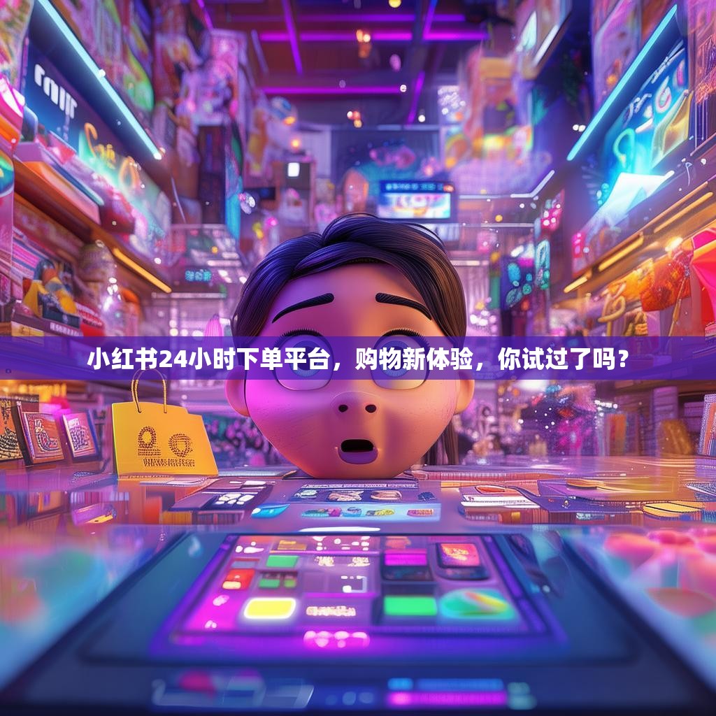 小红书24小时下单平台，购物新体验，你试过了吗？