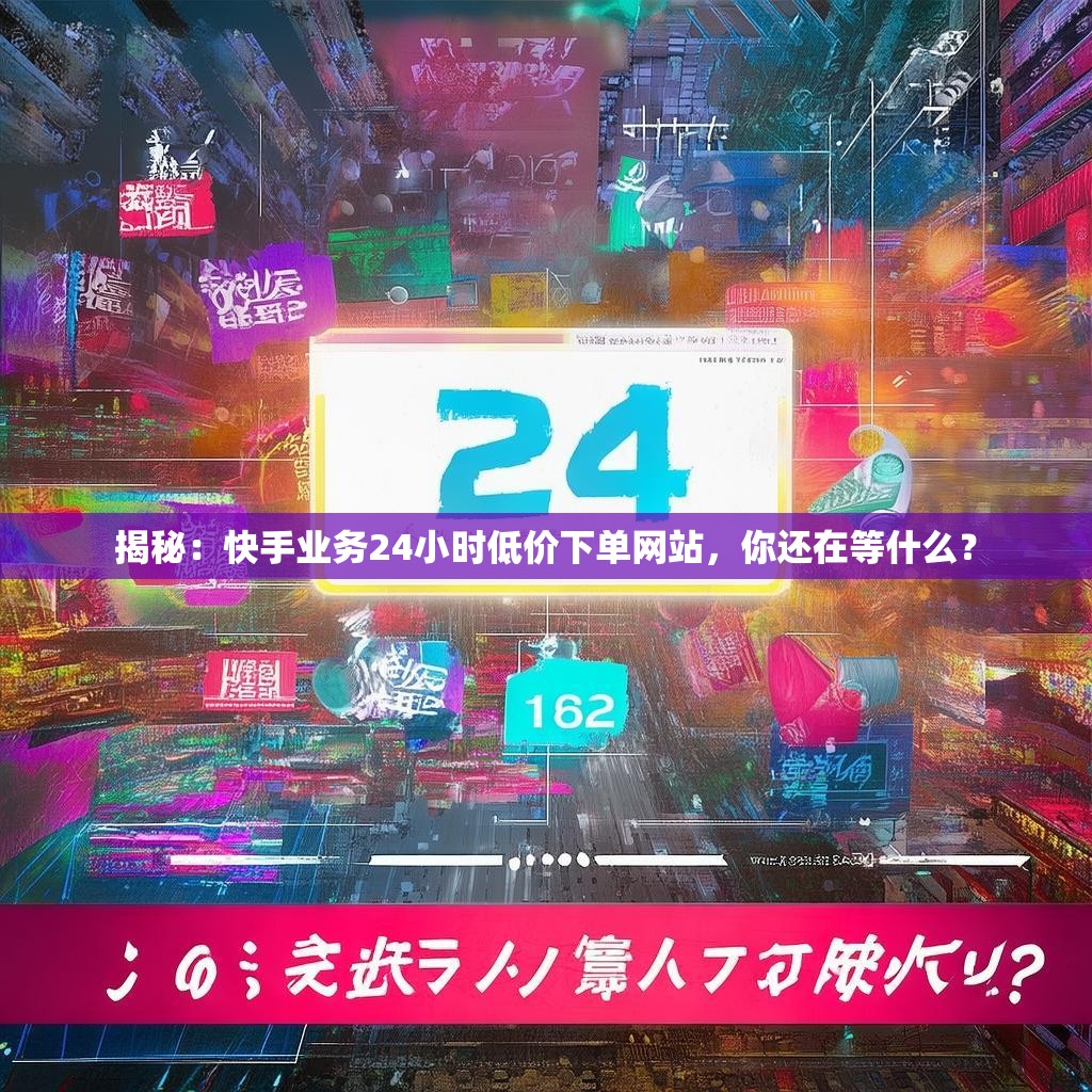 揭秘：快手业务24小时低价下单网站，你还在等什么？